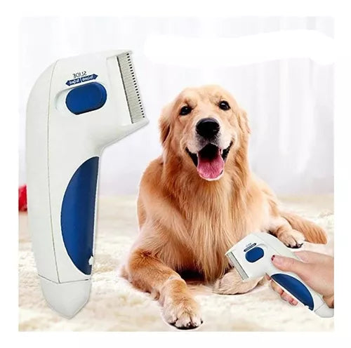 Peine Quita Pulgas Electrico Mascotas Ce