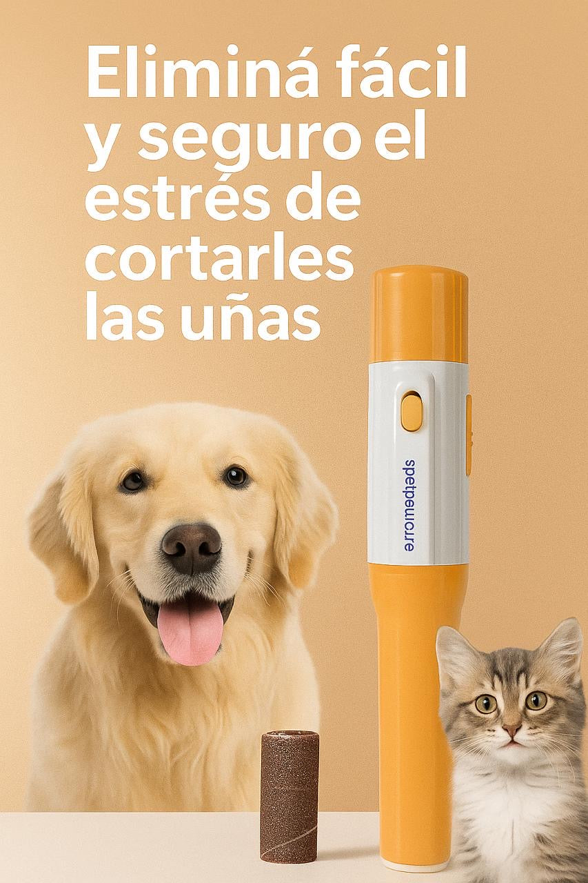 Limador de uñas Electrico para mascotas