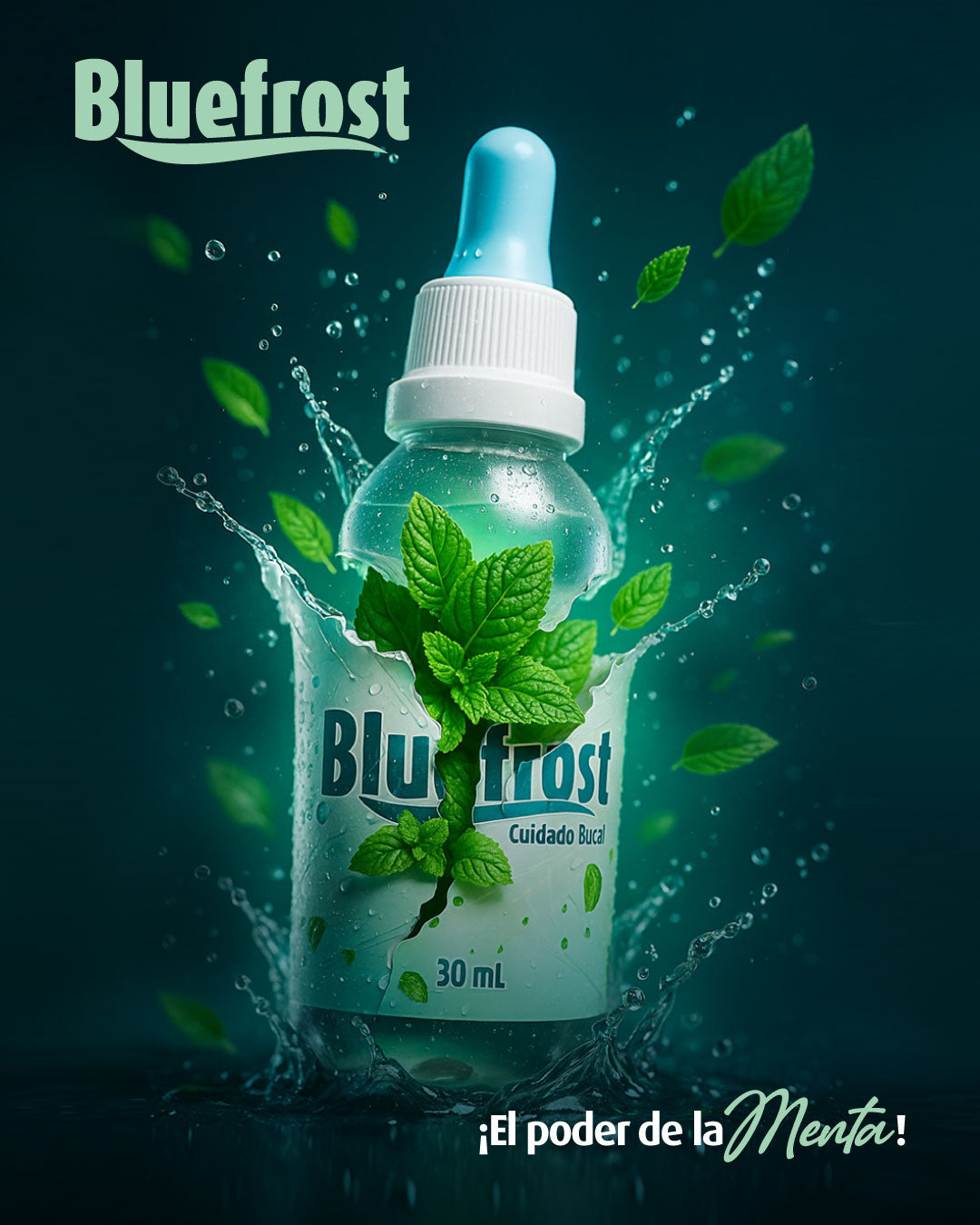 Bluefrost 4 gotas y fuera mal aliento!